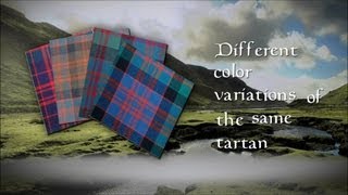 Different color variations of the same tartan [upl. by Pappano134]