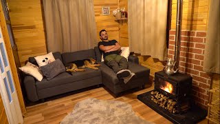 My Quiet Life in a Wooden House with My Dog  Cooking  Asmr [upl. by Kresic532]