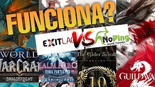 NOPING VS EXITLAG FUNCIONA EM MMORPGS TESTE PRÁTICO 2024 NÃO SEJA ENGANADO [upl. by Nodnarb984]