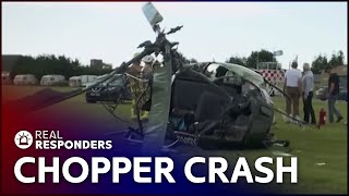 Air Ambulances Race To Crashed Choppers Rescue  Helicopter ER  Real Responders [upl. by Florida]