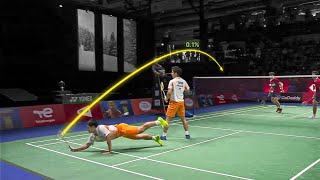 Most Impossible Moment Badminton [upl. by Barbee444]