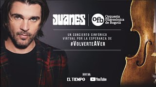 Juanes amp La Orquesta Filarmónica de Bogotá  Concierto Sinfónico Virtual  VolverteAVer [upl. by Lorn]