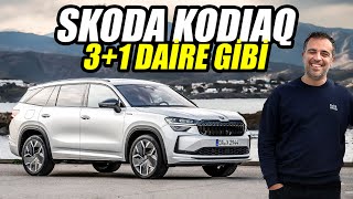 Skoda Kodiaq Test Sürüşü 2024  31 Daire Gibi [upl. by Eenahpets474]