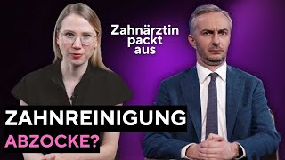 Masche der Zahnärzte oder sinnvoll Die professionelle Zahnreinigung Reaktion ZDF Magazin Royale [upl. by Attaymik498]