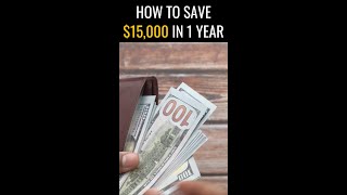 15K Money Savings Challenge  How to Save 15000 in a Year [upl. by Ayikan]