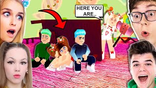 3 NOOBS VS 1 PRO with JELLY IAMSANNA and DINO in Flee the Facility Roblox [upl. by Thormora]