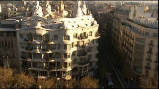 Architecture 15 of 23 Antoni Gaudi The Casa Mila [upl. by Mall]