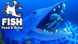 Feed and Grow Fish Gameplay German  Level 300 Barracuda [upl. by Nivloc]