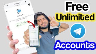 create telegram account without phone number  make unlimited telegram account [upl. by Denna]