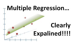 Multiple Regression Clearly Explained [upl. by Millur]