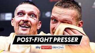 Oleksandr Usyk Full PostFight Press Conference 🥺  FURY VS USYK [upl. by Sarson]