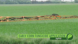 Early Corn Fungicide Application 1051 Air Date 52718 [upl. by Gus175]