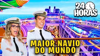 24 HORAS NO MAIOR NAVIO DO MUNDO  VÍDEO DE 1 HORA [upl. by Pegma]