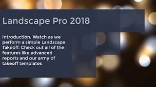 Landscape Pro 2018 Overview and Introduction [upl. by Nylazor]