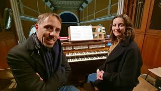 Thibaut Duret et Lucile Dollat présentent le programme du concert dAmpuis 10 11 2024 [upl. by Ecinahc]