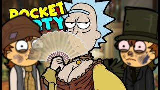 VICTORIAN RICK amp MORTY  Pocket Mortys Multiplayer Episode 8  Gameplay Reaction [upl. by Htinek695]