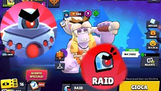 Vinco smodata 2 nella modalità Raid su brawl stars [upl. by Yanaj]