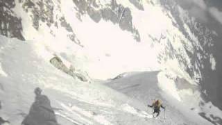 Aiguille de lAmone  52 E4  snowboard [upl. by Iramaj]