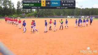 Traction Canes Black vs Grind 11u 20230616 [upl. by Yrellih]