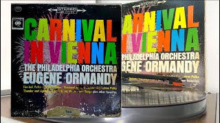 GARNIVAL IN VIENNATHE PHILADELPHIA ORCHESTRA EUGENE ORMANDY VINYL stereo1962 [upl. by Eltsyrc]