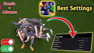 100 Best Settings In Efootball 2025 Mobile  Best Play Settings Efootball 2025 [upl. by Fiore56]