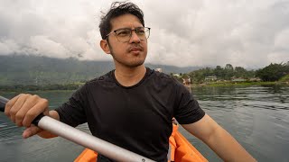 Kayak di Tasik Gunung Berapi Terbesar Dunia Danau Toba [upl. by Lleret]