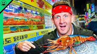 Korea’s Seafood Street Food Super RARE Sea Creatures [upl. by Shrier]