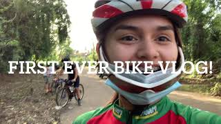 FIRST EVER BIKE VLOG TAGAYTAY AGAD  Maroah Castillo [upl. by Islaen247]