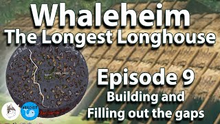 Whaleheim Ep 09  Building the Longest Longhouse valheim [upl. by Janus]