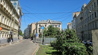 Россия Москва Прогулка по центру города Russia Moscow Walk through the city center [upl. by Wickman]