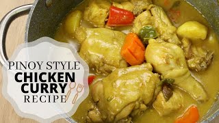 Chicken Curry Recipe  Filipino Style [upl. by Vidal]