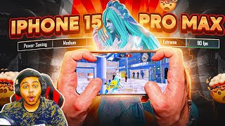 Worlds FASTEST TDM Player iPhone 15 PRO Max 1vs4 STAR • Captain BEST Moments in PUBG Mobile [upl. by Lilac345]