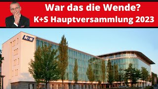 War das die Wende KS Hauptversammlung 2023 [upl. by Flavia]