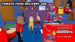 TOMATO FOOD DELIVERY JOB  EARN Up To 40000rsmonth  Fraud Tomato job  Joining Bonus Fraud [upl. by Atirihs]