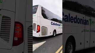 Caledonian Travel quotGo Green Go Caledonianquot Coach Nice And Friendly Driver Nodded 😃😃😃 [upl. by Annnora]