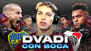 DAVOO XENEIZE VUELVE AL DVADI  BOCA VS RIVER  COPA LIBERTADORES 2023 [upl. by Adnuhs]