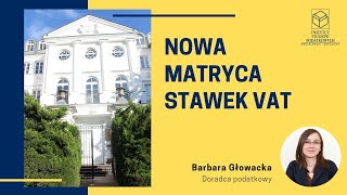 quotNowa matryca stawek i WISquot [upl. by Anauqaj]