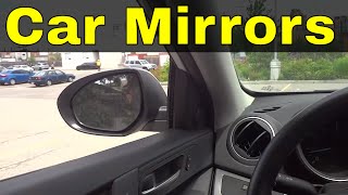 How To Adjust Your Car MirrorsDriving Lesson [upl. by Nedlog]