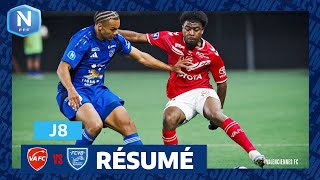 J8 I Valenciennes FC – FC Villefranche B 22 le résumé I National FFF 20242025 [upl. by Aissert]