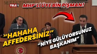 MHPli Üye Erdal Beşikçioğluna kahkaha attırdı [upl. by Mazurek]