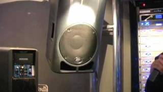 Peavey Impulse 12D Powered Loudspeaker Winter NAMM 2010 Demo [upl. by Amikay]