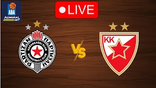 🔴 Live Partizan vs Crvena zvezda  Live Play By Play Scoreboard [upl. by Kwei]