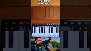 Ennai Konjam Piano Notes trending shorts [upl. by Lehcir]