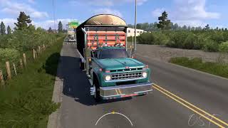 Ruta en el Colmap con la clásica Ford F700  Old School Trucking [upl. by Ferreby]