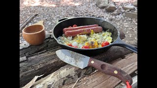 Condor Toki il bushcraft a portata di mano  tavolino bushcraft selce e padellata garcia [upl. by Dray388]