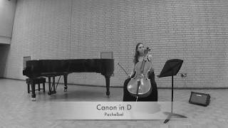 A Thousand Years amp Pachelbel Canon in D  Cello Cover by Isabella Dembinska [upl. by Demp]