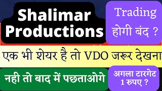 shalimar production latest news shalimar production share latest newspenny stocks to buy now india [upl. by Charin815]