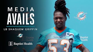 Shaquem Griffin Talks Training Camp  Miami Dolphins [upl. by Giustino487]