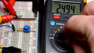 Trimmer Potentiometer or Trimpot component as a variable resistor or voltage divider basics [upl. by Cnut]