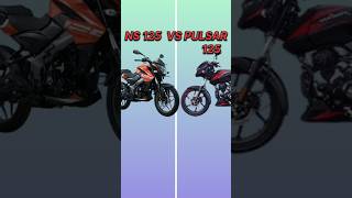 NS 125 VS Pulsar 125 Comparison Shorts 🔥 ns125 pulsar125 bajajpulsar [upl. by Lahsiv129]